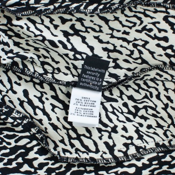 Diane von Furstenberg Jacquard Snake Print Dress Size 4 - Picture 3 of 5